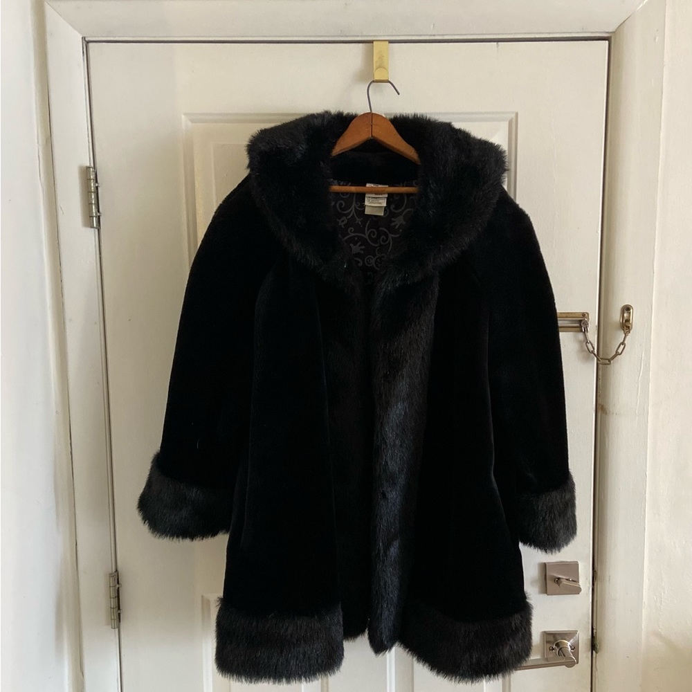 Disney/Mickey Mouse Woman’s faux fur jacket. Medium